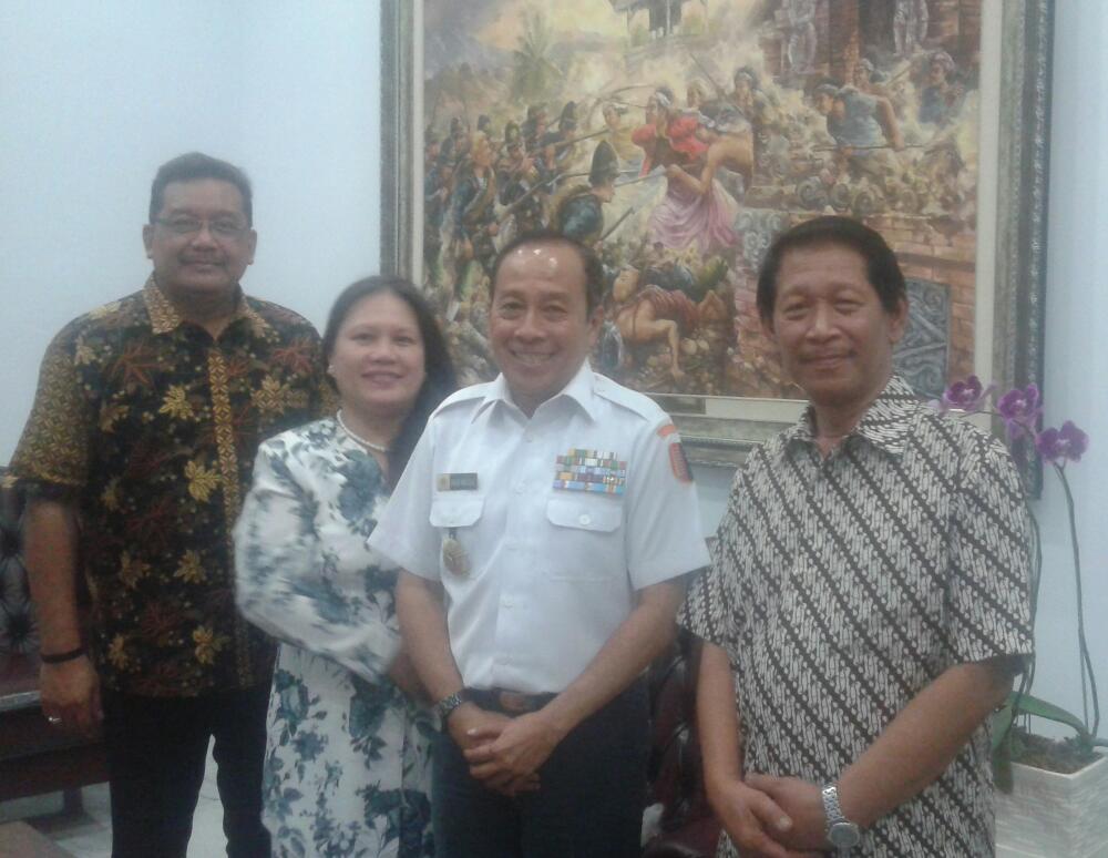 HIMPSI Jaya Kunjungi Gubernur Lemhannas